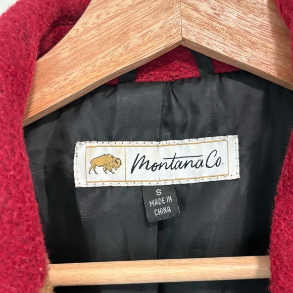 Montana Co. Mixed Media Colorblock Coat - Picture 2 of 8